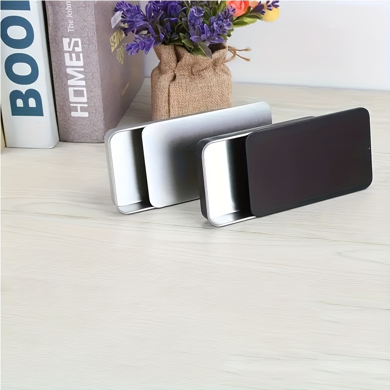 Mini Metal Slide Box for Storage, Portable Design